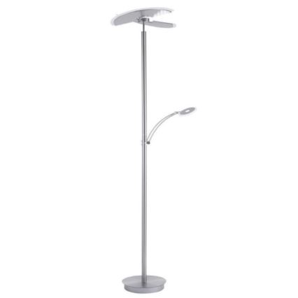 Paul Neuhaus 673-55 - LED Торшер з регулюванням яскравості ARTUR 2xLED/21W/230V+1xLED/6W глянцевий хром