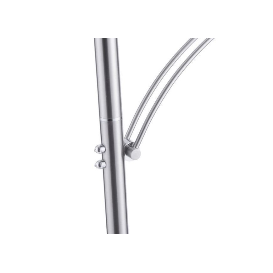 Paul Neuhaus 673-55 - LED Торшер з регулюванням яскравості ARTUR 2xLED/21W/230V+1xLED/6W глянцевий хром