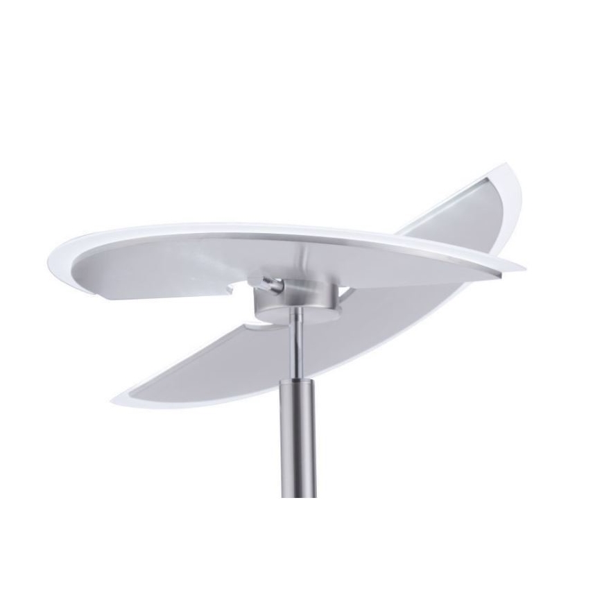 Paul Neuhaus 673-55 - LED Торшер з регулюванням яскравості ARTUR 2xLED/21W/230V+1xLED/6W глянцевий хром