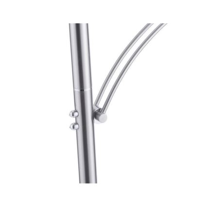 Paul Neuhaus 673-55 - Светодиодный торшер с регулированием яркости ARTUR 2xLED/21W/230V+1xLED/6W блестящий хром