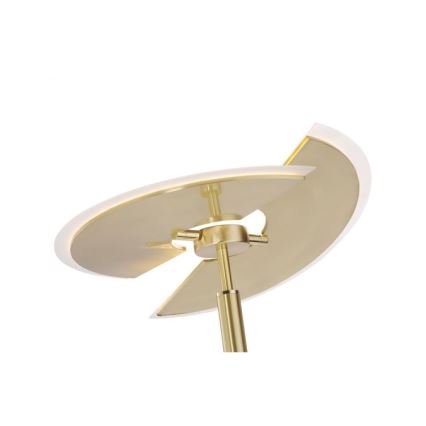 Paul Neuhaus 673-60 - диммируемая LED-напольная лампа ARTUR 2xLED/21W/230V+LED/6W zлатая