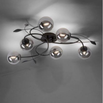 Paul Neuhaus 6737-18 - Пристельова LED люстра WIDOW 6xG9/3W/230V