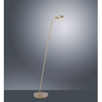 Paul Neuhaus 676-60 - Сенсорний LED торшер з регулюванням яскравості MARTIN LED/13,5W/230V латунь
