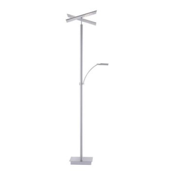 Paul Neuhaus 687-55 - LED затемнювана підлогова лампа ARTUR 2xLED/27W + LED/6W