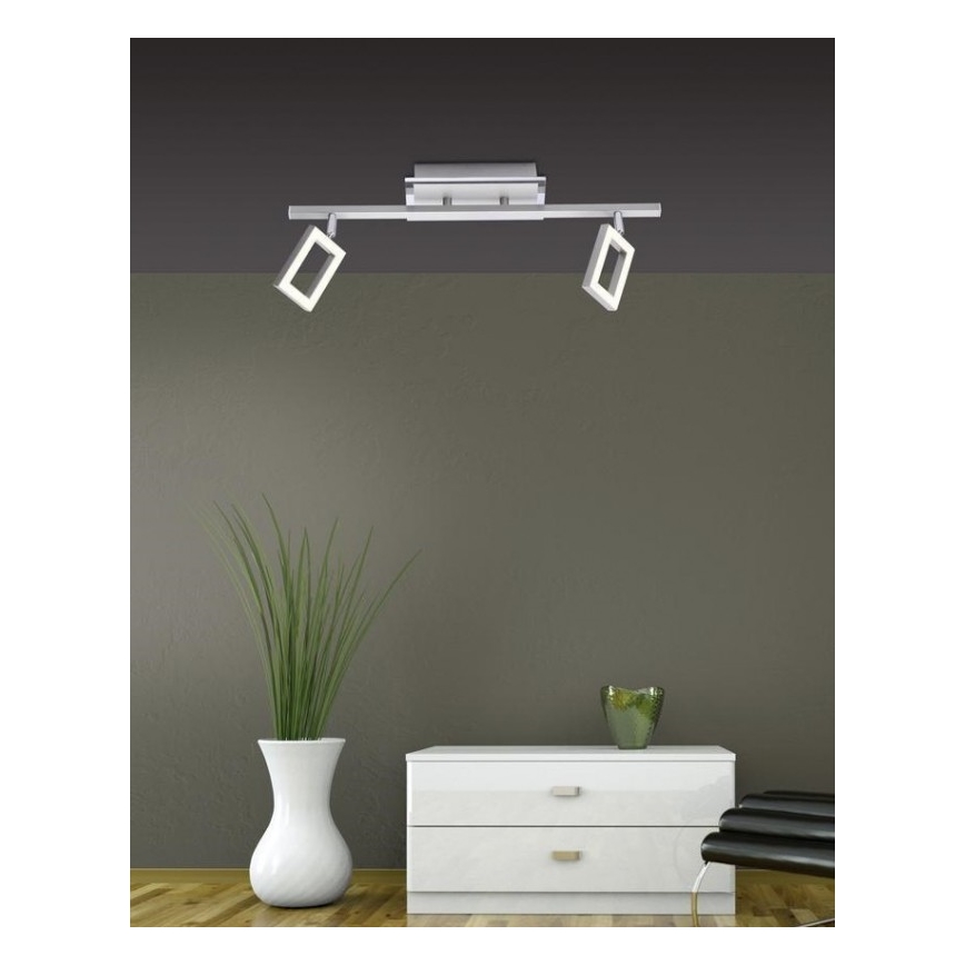 Paul Neuhaus 6958-55 - Светодиодный точечный светильник INIGO 2xLED/4,2W/230V