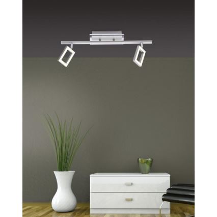 Paul Neuhaus 6958-55 - Точковий LED світильник INIGO 2xLED/4,2W/230V