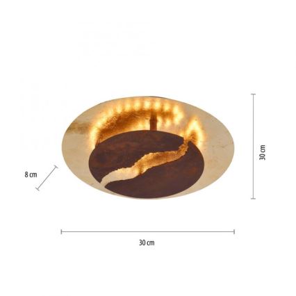 Paul Neuhaus 6982-48 - Светодиодный диммируемый потолочный светильник NEVIS LED/26W/230V
