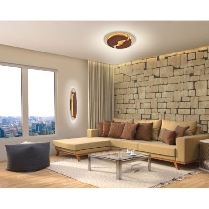 Paul Neuhaus 6983-48 - Светодиодный потолочный светильник с регулированием яркости NEVIS LED/42W/230V