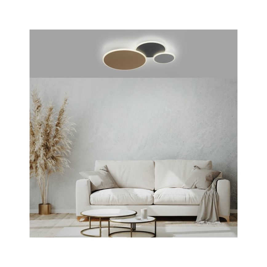 Paul Neuhaus 8007-70 - Светодиодный регулируемый потолочный светильник Q-PIATO LED/35W/230V 2700-5000K с Wi-Fi и дистанционным управлением