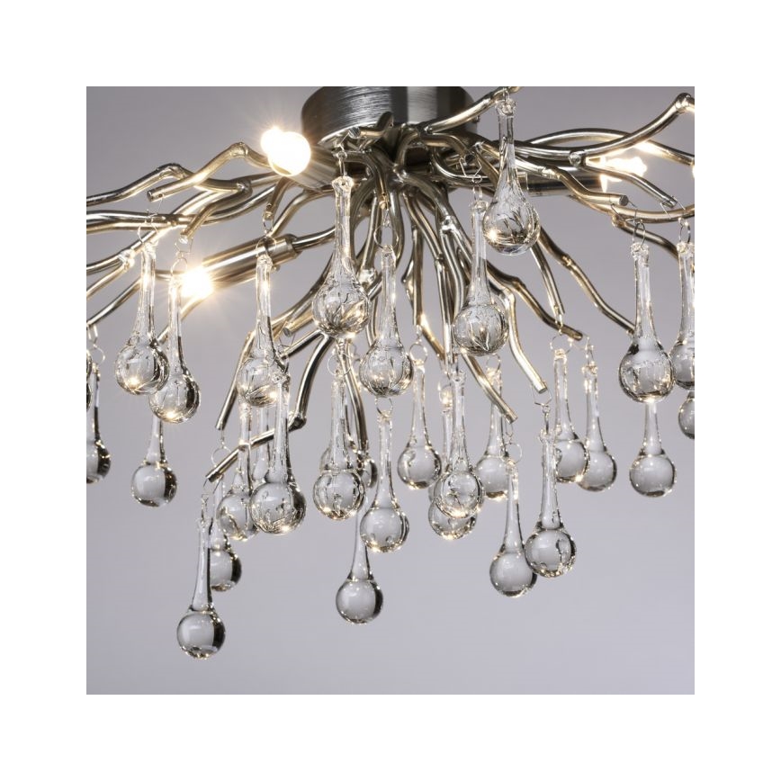 Paul Neuhaus 8090-55 - Припотолочная люстра ICICLE 4xG9/40W/230V 30x60 см блестящий хром