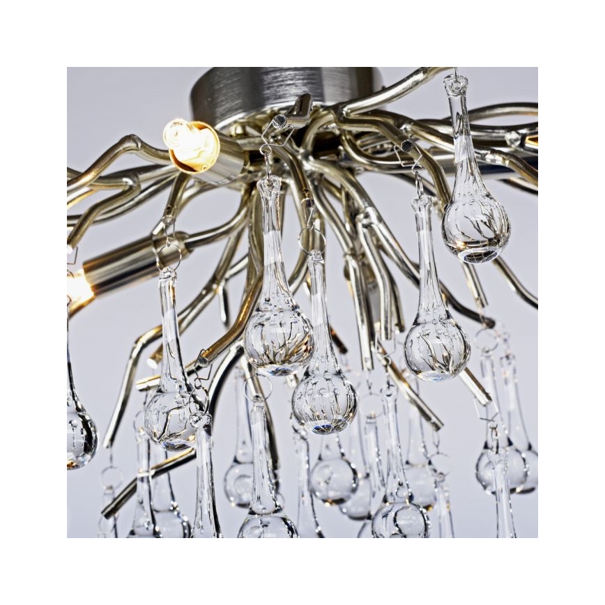 Paul Neuhaus 8090-55 - Припотолочная люстра ICICLE 4xG9/40W/230V 30x60 см блестящий хром