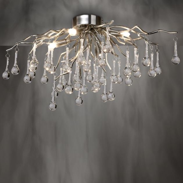 Paul Neuhaus 8090-55 - Пристельова люстра ICICLE 4xG9/40W/230V 30x60 см глянцевий хром