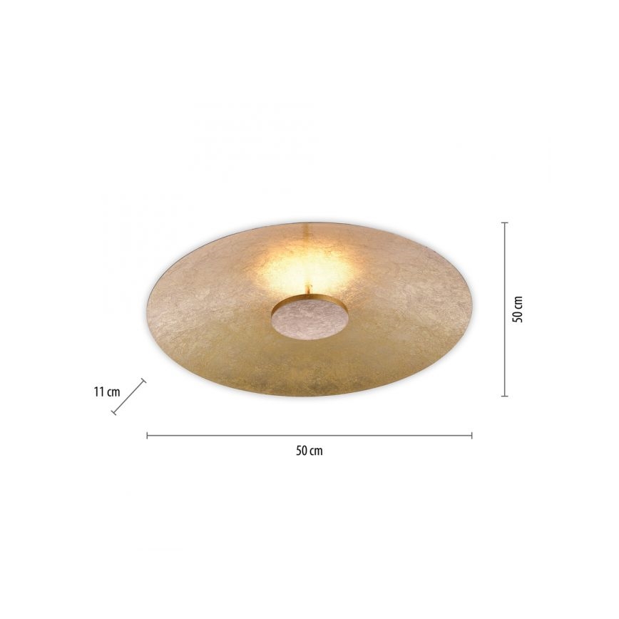 Paul Neuhaus 8132-12 - Светодиодный потолочный светильник с регулированием яркости PLATE LED/25W/230V