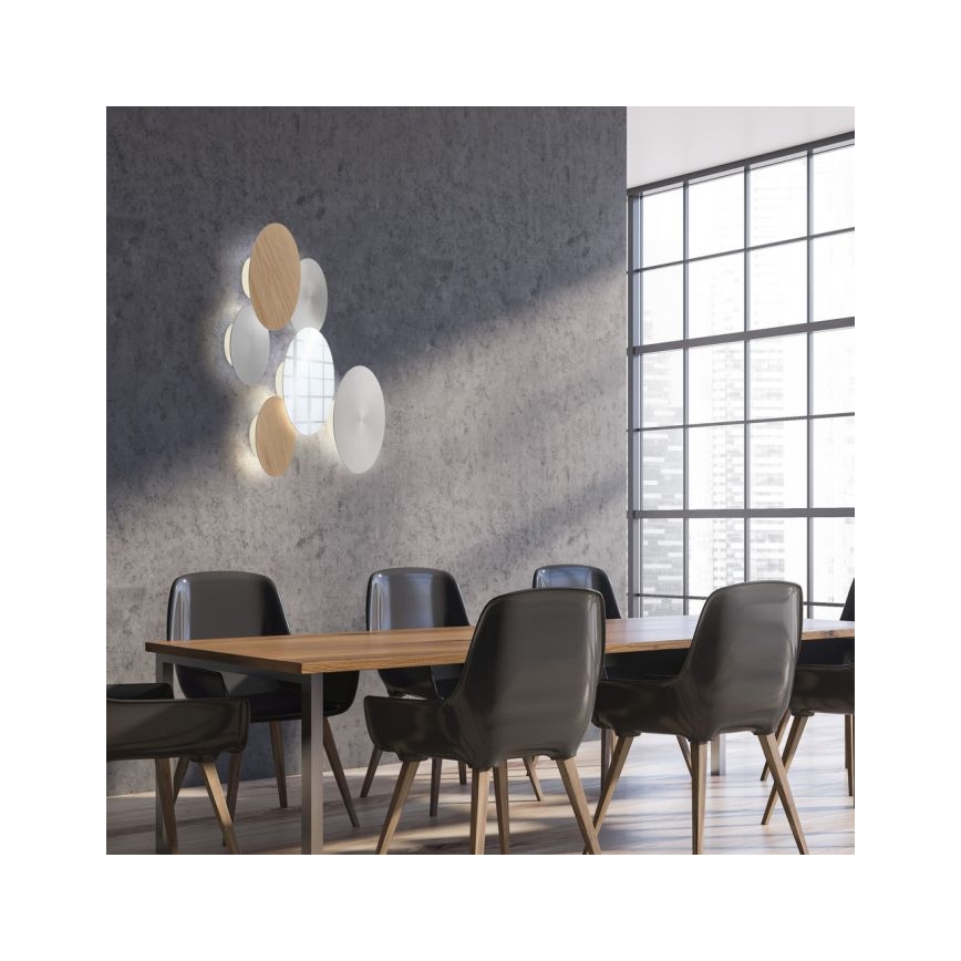 Paul Neuhaus 8152-79 - Настінний LED світильник з регулюванням яскравості PUNTUA LED/1W/3,7V 2200 mAh + пульт дистанційного керування