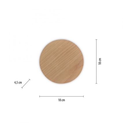 Paul Neuhaus 8152-79 - Настінний LED світильник з регулюванням яскравості PUNTUA LED/1W/3,7V 2200 mAh + пульт дистанційного керування
