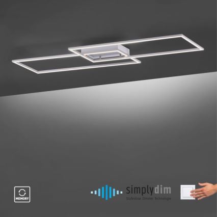 Paul Neuhaus 8194-55 - Светодиодная припотолочная диммируемая люстра INIGO 2xLED/20W/230V