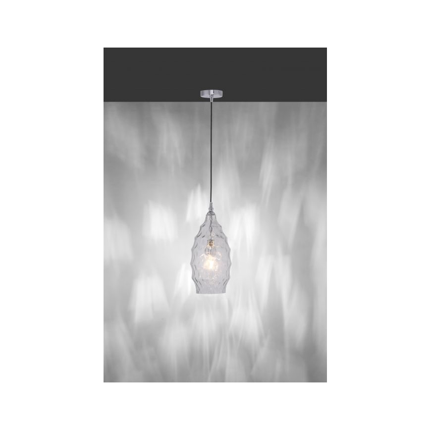 Paul Neuhaus 8267-00 - Подвесная люстра SCARLETT 1xE27/60W/230V диаметр 19 см прозрачный