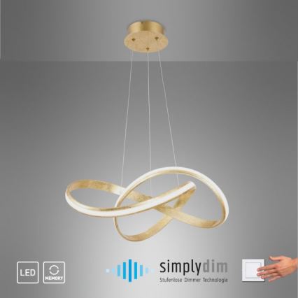 Paul Neuhaus 8291-12 - Світлодіодна підвісна люстра з регулюванням яскравості MELINDA LED/30W/230V