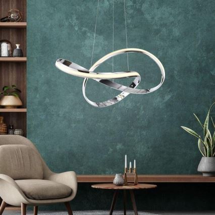 Paul Neuhaus 8291-17 - Світлодіодна підвісна люстра з регулюванням яскравості MELINDA LED/30W/230V