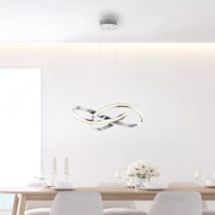 Paul Neuhaus 8291-17 - Світлодіодна підвісна люстра з регулюванням яскравості MELINDA LED/30W/230V