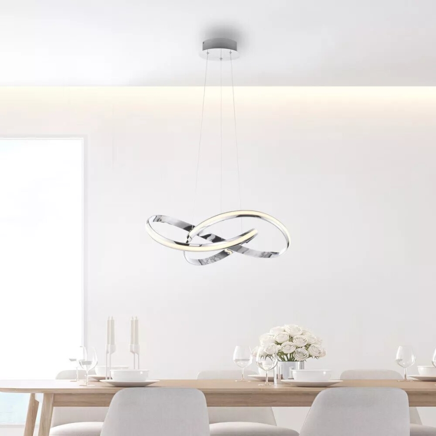 Paul Neuhaus 8291-17 - Світлодіодна підвісна люстра з регулюванням яскравості MELINDA LED/30W/230V