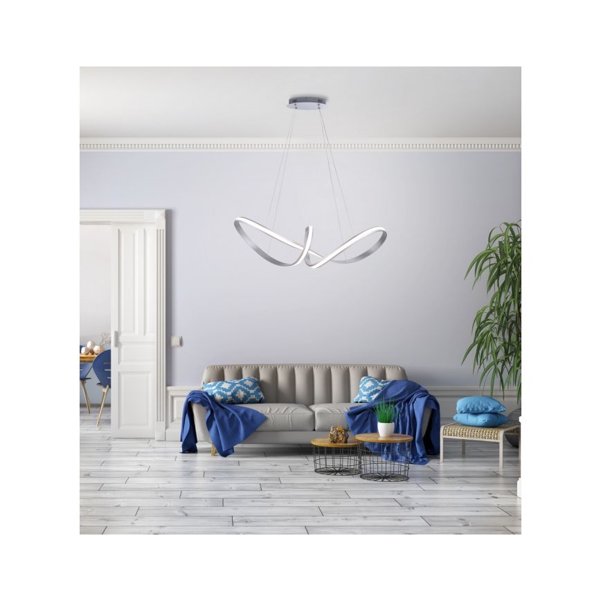Paul Neuhaus 8292-55 - Світлодіодна підвісна люстра з регулюванням яскравості MELINDA LED/38W/230V