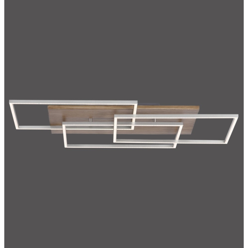 Paul Neuhaus 8330-79 - Пристельова LED люстра з регулюванням яскравості PALMA 3xLED/12W/230V сосна + пульт дистанційного керування