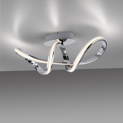 Paul Neuhaus 8331-17 - Пристельова LED люстра з регулюванням яскравості MELINDA LED/30W/230V глянцевий хром