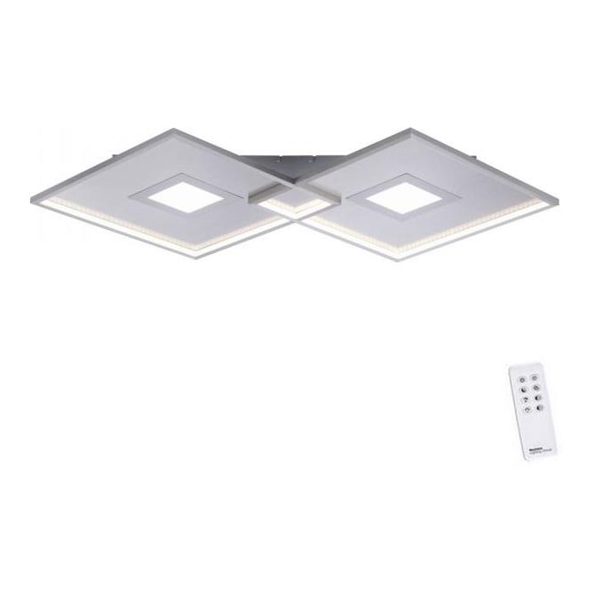 Paul Neuhaus 8378-55 - Светодиодный потолочный светильник с регулированием яркости AMARA LED/45W/230V блестящий хром + дистанционное управление