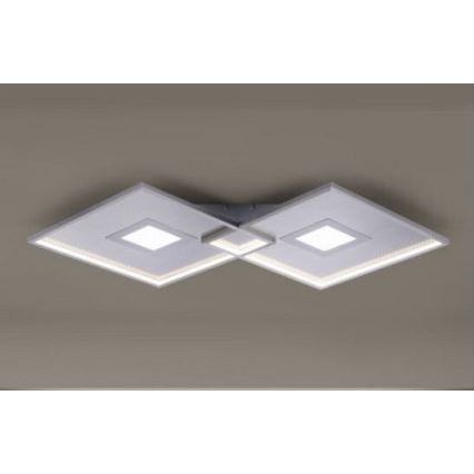 Paul Neuhaus 8378-55 - Светодиодный потолочный светильник с регулированием яркости AMARA LED/45W/230V блестящий хром + дистанционное управление