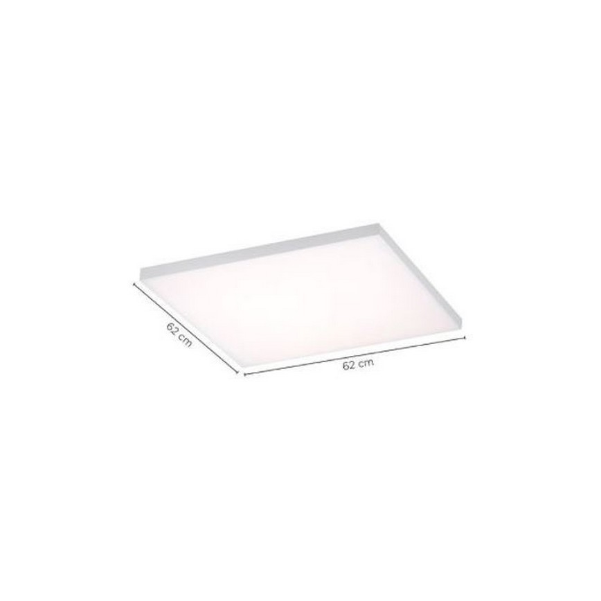 Paul Neuhaus 8492-16 - Светодиодная диммируемая поверхностно-монтируемая панель FRAMELESS LED/35W/230V + пульт ДУ