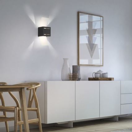 Paul Neuhaus 9007-13 - Настінний світильник ORMA 1xG9/40W/230V чорний