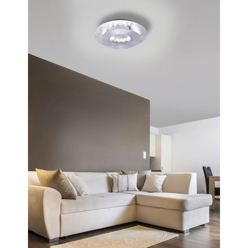 Paul Neuhaus 9011-21 - Светодиодный потолочный светильник NEVIS LED/6W/230V серебряный