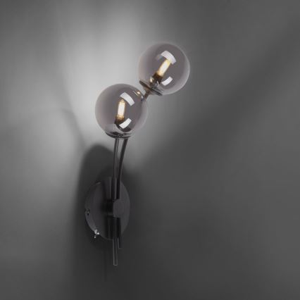Paul Neuhaus 9014-18 - Настінний LED світильник WIDOW 2xG9/3W/230V