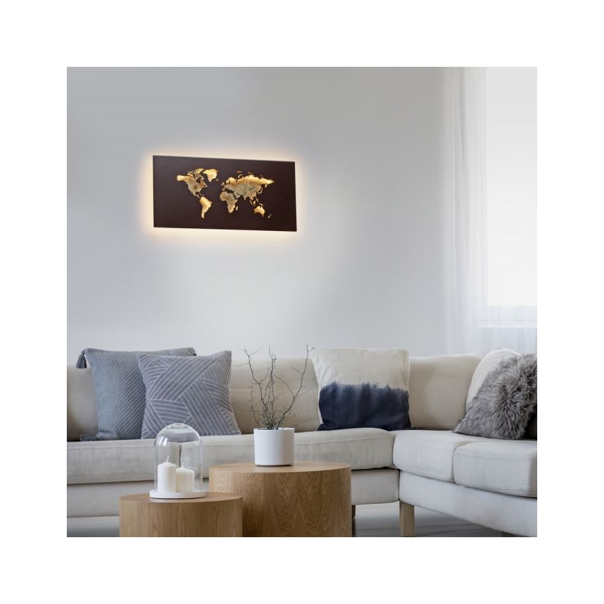 Paul Neuhaus 9056-48 - LED Настінний декоративний світильник MAP LED/25W/230V 3000K
