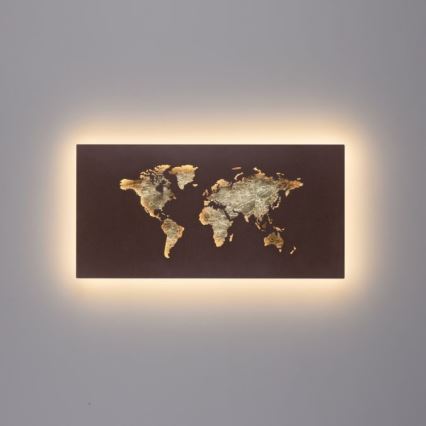 Paul Neuhaus 9056-48 - Светодиодный настенный декоративный светильник MAP LED/25W/230V 3000K