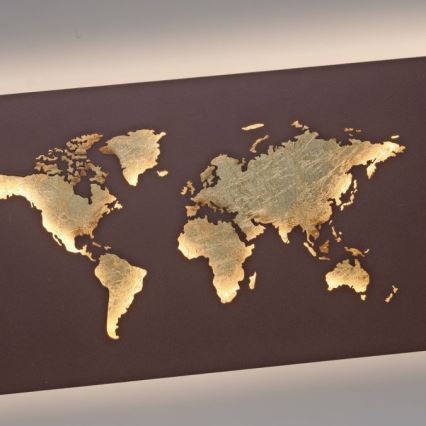 Paul Neuhaus 9056-48 - Светодиодный настенный декоративный светильник MAP LED/25W/230V 3000K