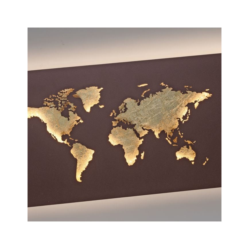 Paul Neuhaus 9056-48 - Светодиодный настенный декоративный светильник MAP LED/25W/230V 3000K