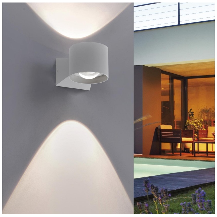Paul Neuhaus 9441-21 - Вуличний LED настінний світильник TIMO 2xLED/2W/230V IP54