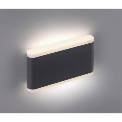 Paul Neuhaus 9483-13 - Вуличний світлодіодний настінний світильник ELSA 2xLED/5,4W/230V IP65