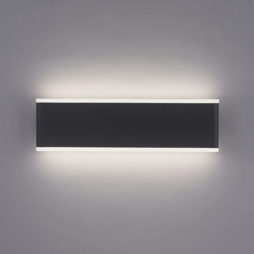 Paul Neuhaus 9484-13 - Вуличний настінний LED світильник з регулюванням яскравості ELSA 2xLED/9W/230V IP65