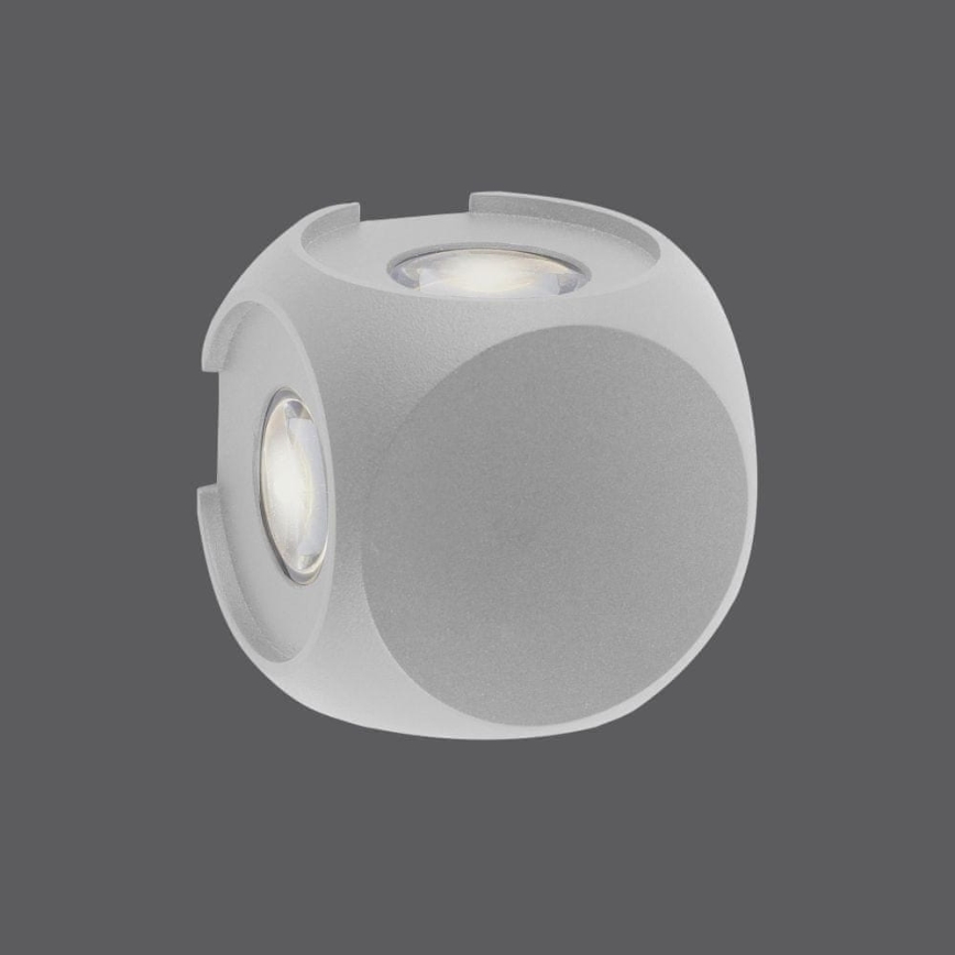Paul Neuhaus 9485-21 - Светодиодный уличный настенный светильник CARLO 4xLED/0,8W/230V IP54