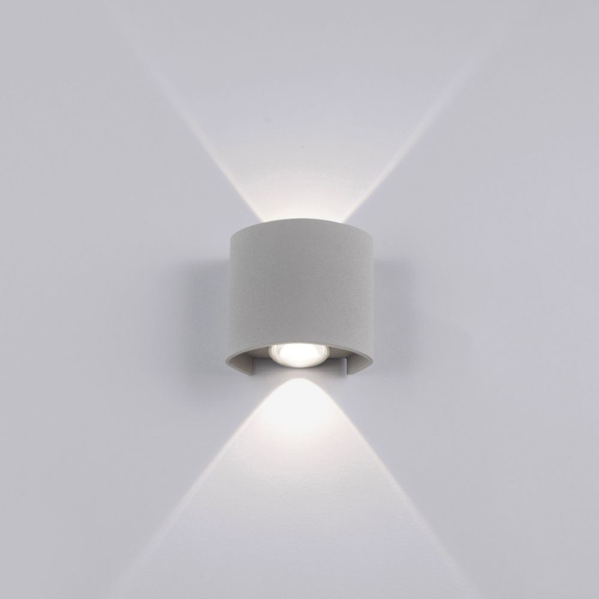 Paul Neuhaus 9486-21 - Светодиодный уличный настенный светильник CARLO 2xLED/1,7W/230V IP54