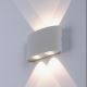 Paul Neuhaus 9487-21 - Светодиодный уличный настенный светильник CARLO 4xLED/0,8W/230V IP54