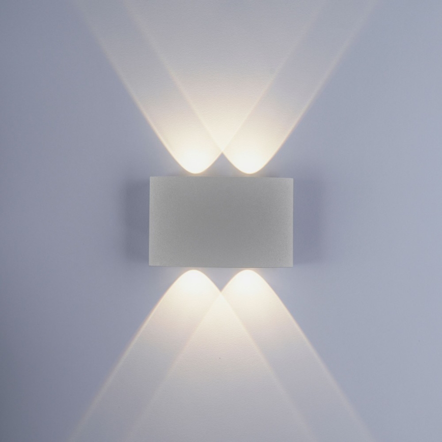 Paul Neuhaus 9487-21 - Вуличний настінний LED світильник CARLO 4xLED/0,8W/230V IP54