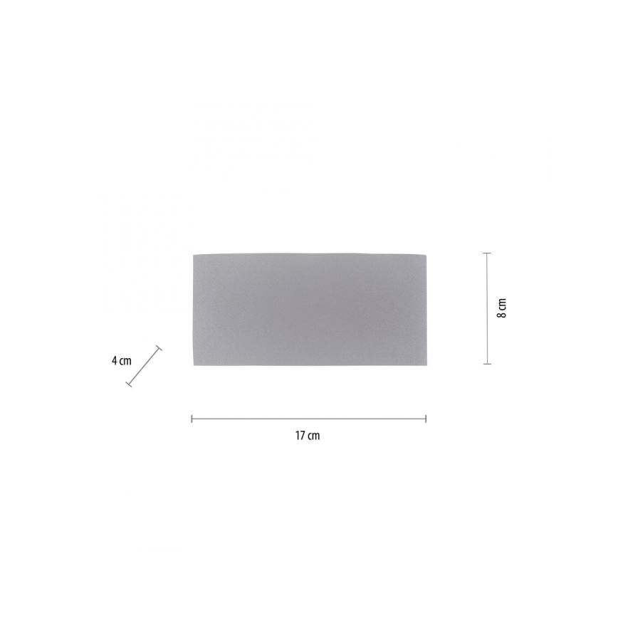 Paul Neuhaus 9488-21 - Вуличний настінний LED світильник CARLO 6xLED/0,8W/230V IP54