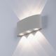 Paul Neuhaus 9488-21 - Вуличний настінний LED світильник CARLO 6xLED/0,8W/230V IP54