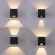 Paul Neuhaus 9493-13 - Вуличний настінний LED світильник BLOCK LED/6W/230V IP54