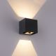 Paul Neuhaus 9493-13 - Вуличний настінний LED світильник BLOCK LED/6W/230V IP54
