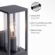 Paul Neuhaus 9496-13 - Вуличний настінний світильник EMIL 1xE27/60W/230V IP44